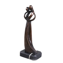 Figura abstracta amantes de la estatua decoración bronce escultura Tpy-189